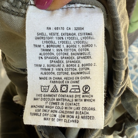 Anthropologie Hei Hei Olive Green Midland Jogger Size Small - Picture 12 of 12